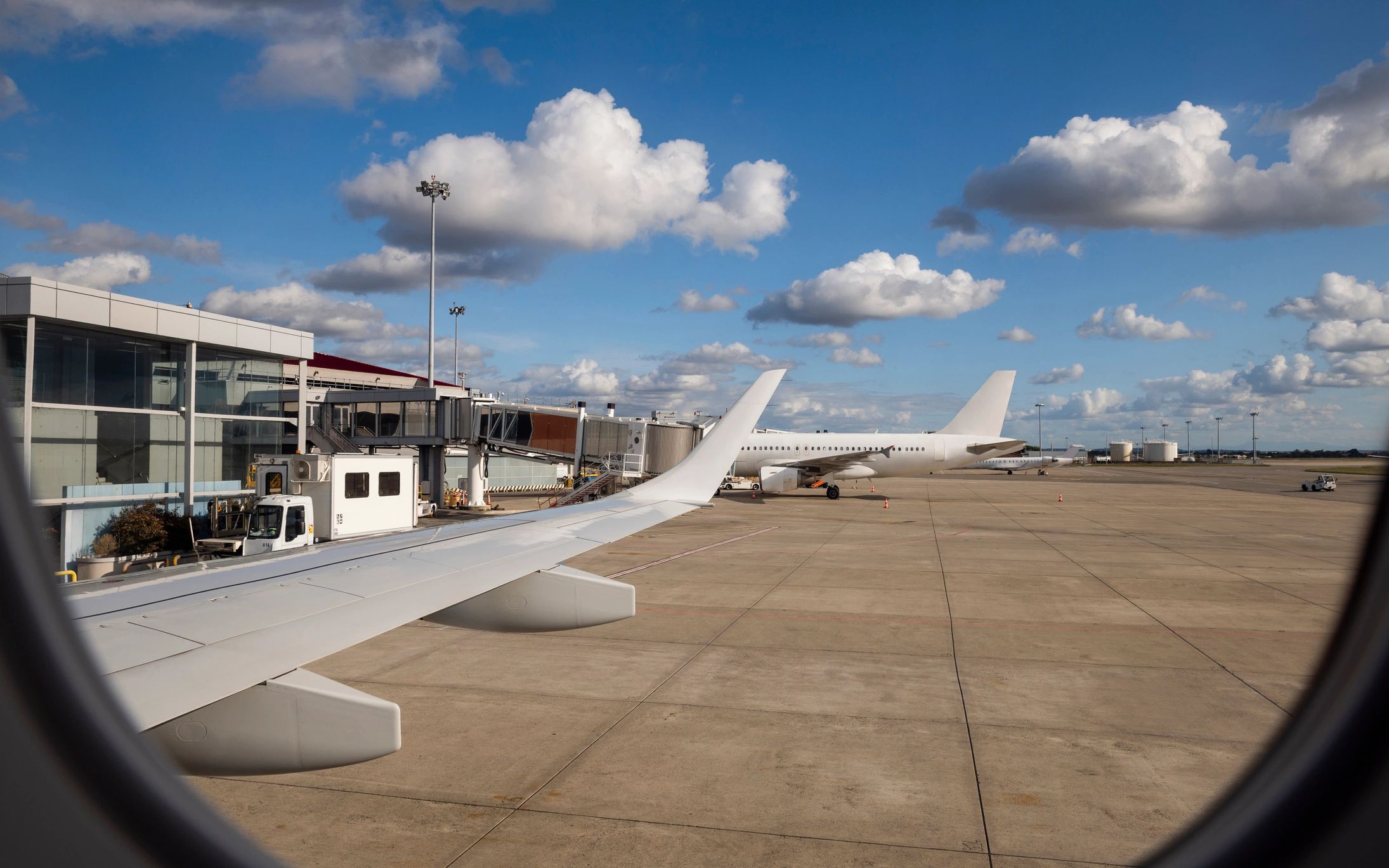 Aircraft on runway representing air freight logistics