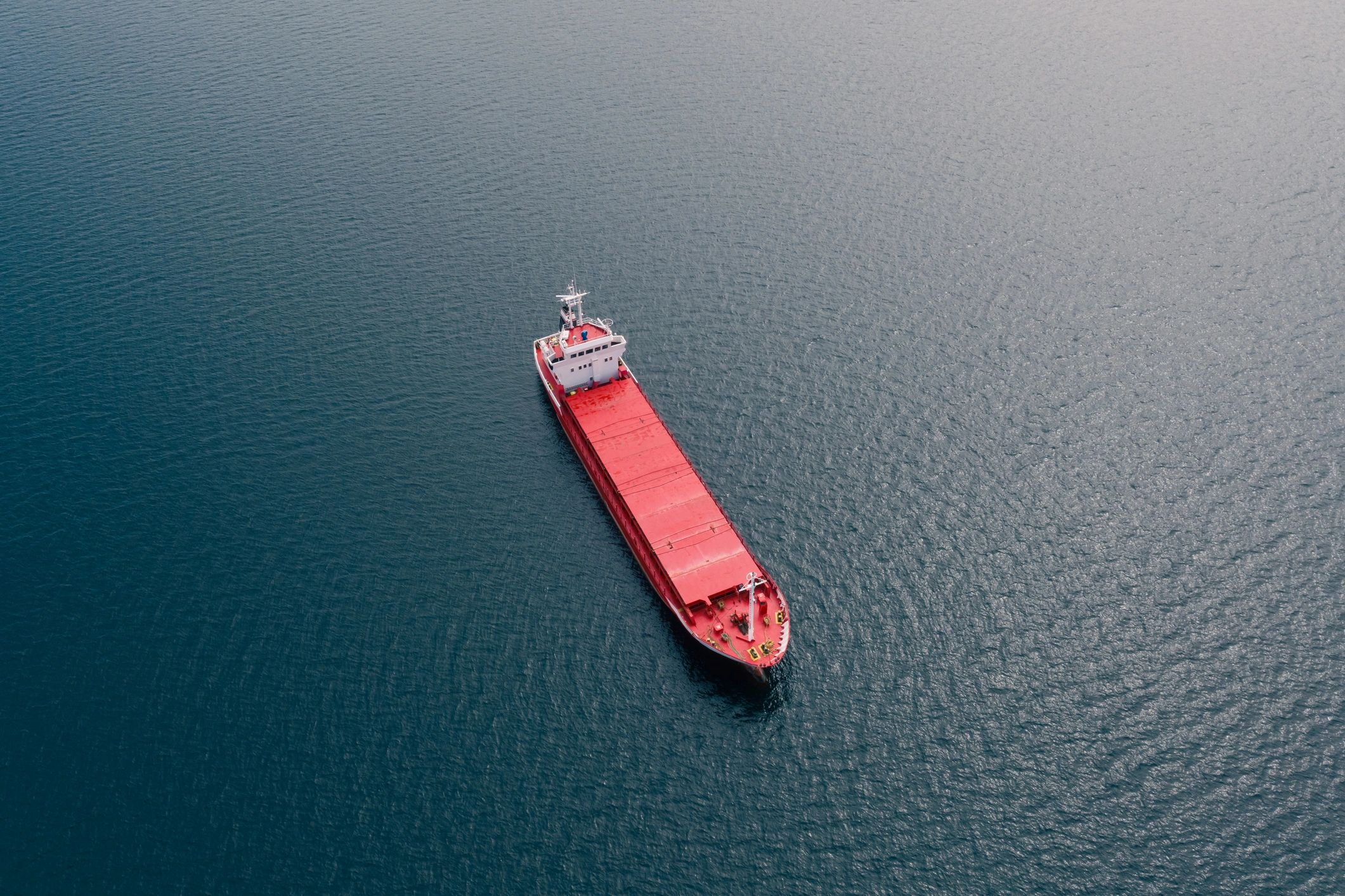 Container ship and freight logistics support
